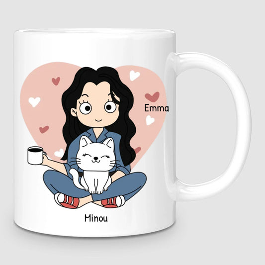 Maman Chat | Mug Personnalisé
