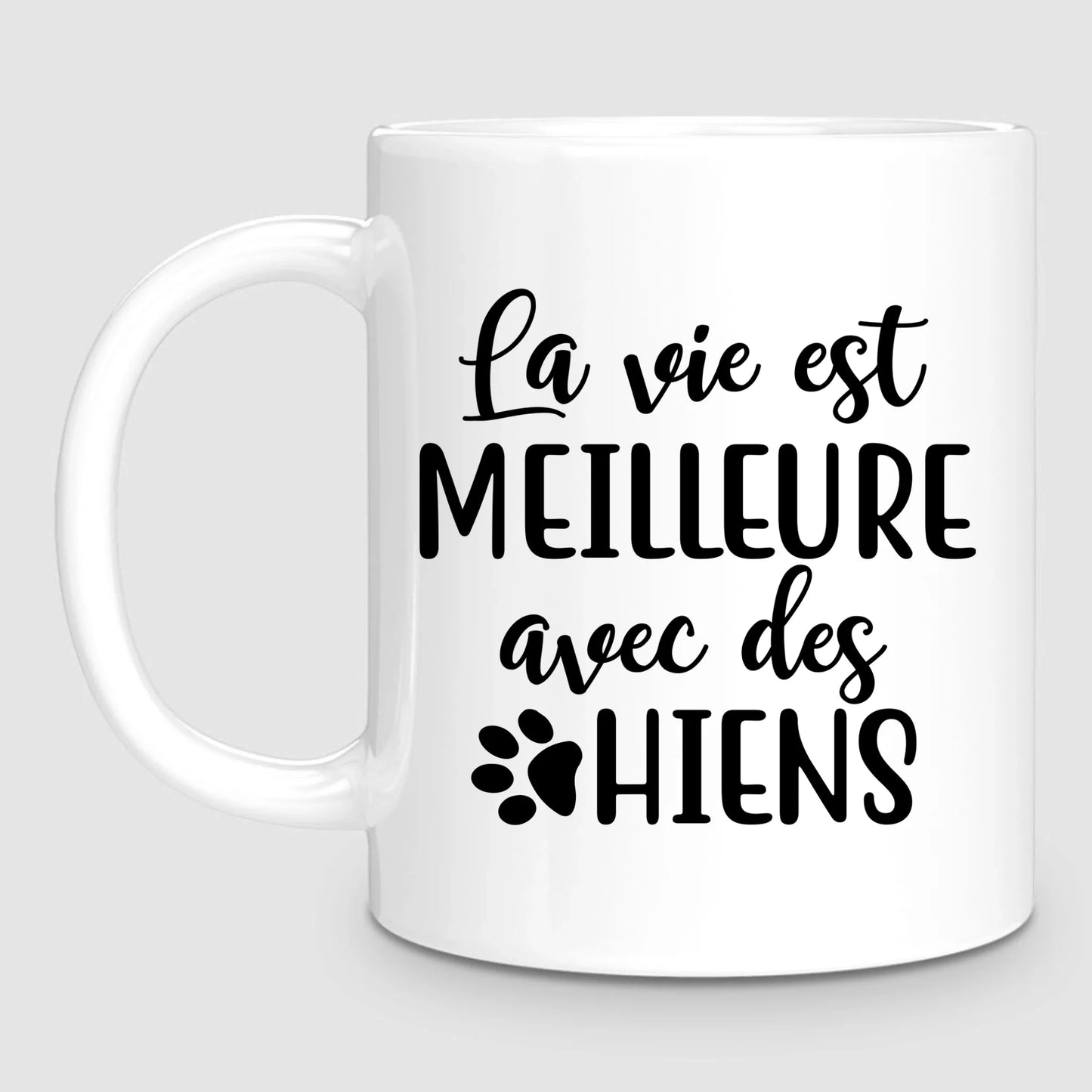 Homme & Jusqu'à 3 Chiens | Mug Personnalisé