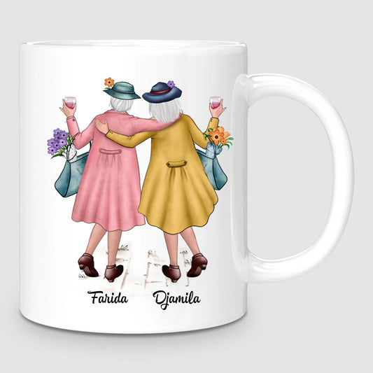 2 Soeurs Matures | Mug Personnalisé
