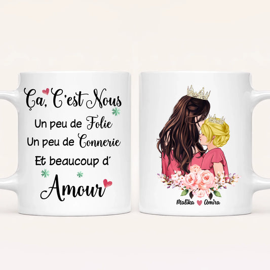 Reine & Princesse | Mug Personnalisé