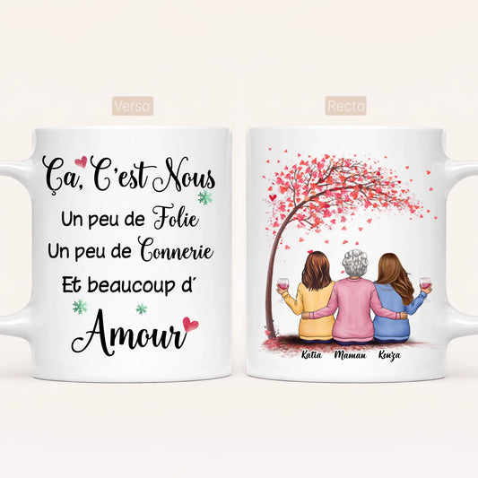 Telle Mère, Telles Filles | Mug Personnalisé