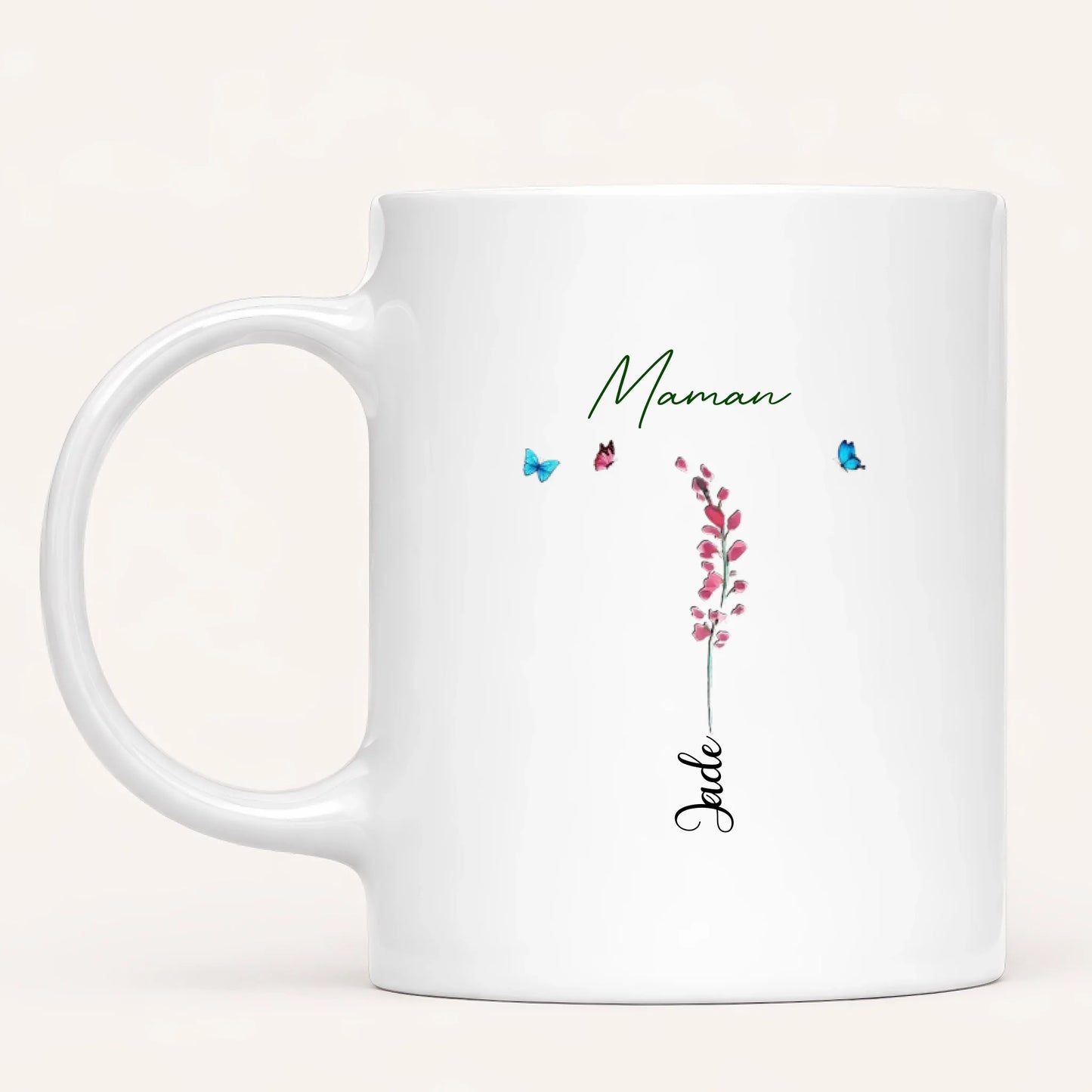 Le Jardin de Maman | Jusqu'à 8 Enfants | Mug Personnalisé