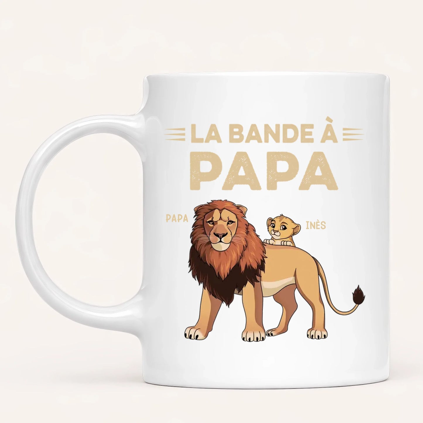 La Bande à Papa Lion | Mug Personnalisé