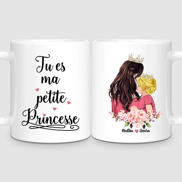 Reine & Princesse | Mug Personnalisé