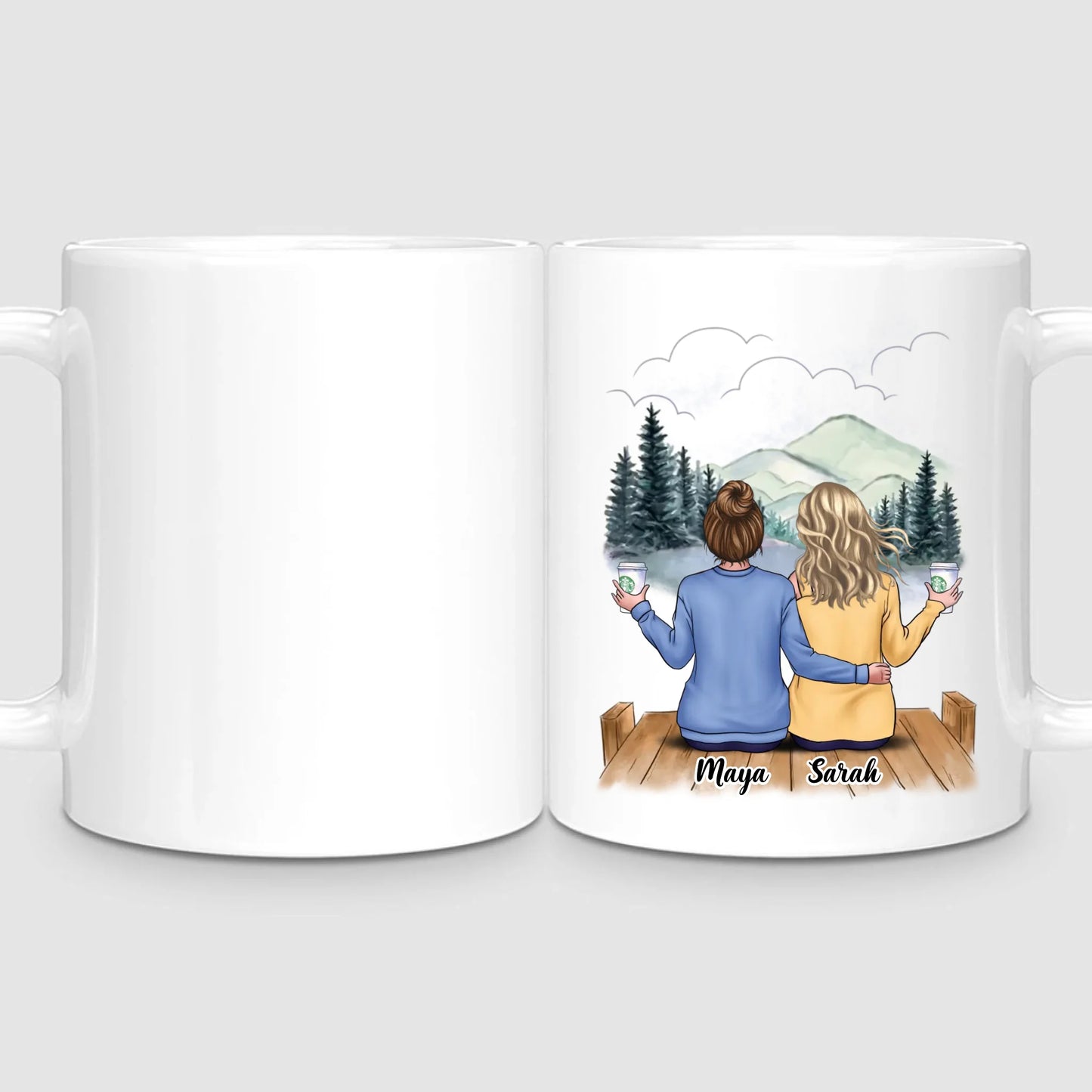 Jusqu'à 6 Soeurs | Mug Personnalisé