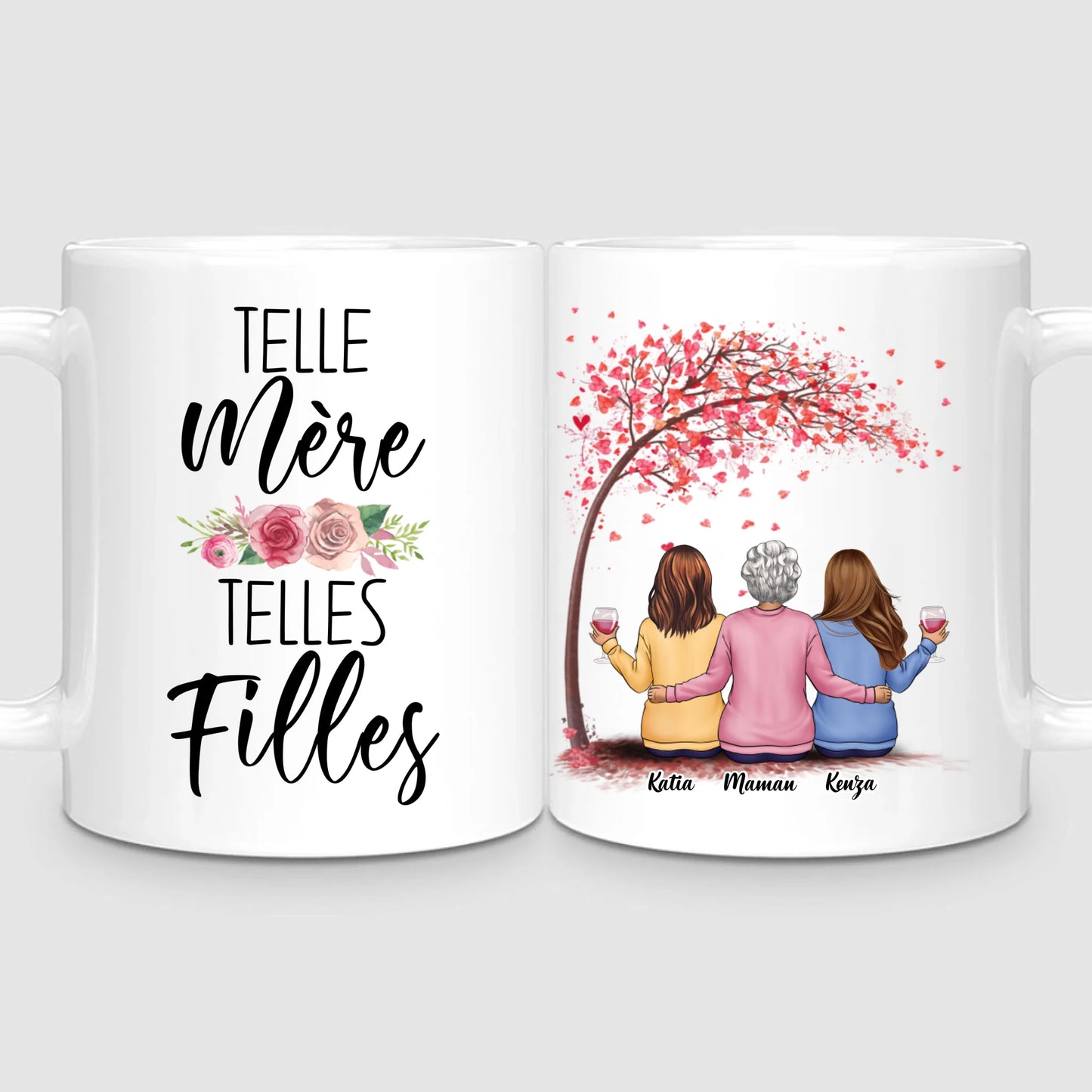 Telle Mère, Telles Filles | Mug Personnalisé