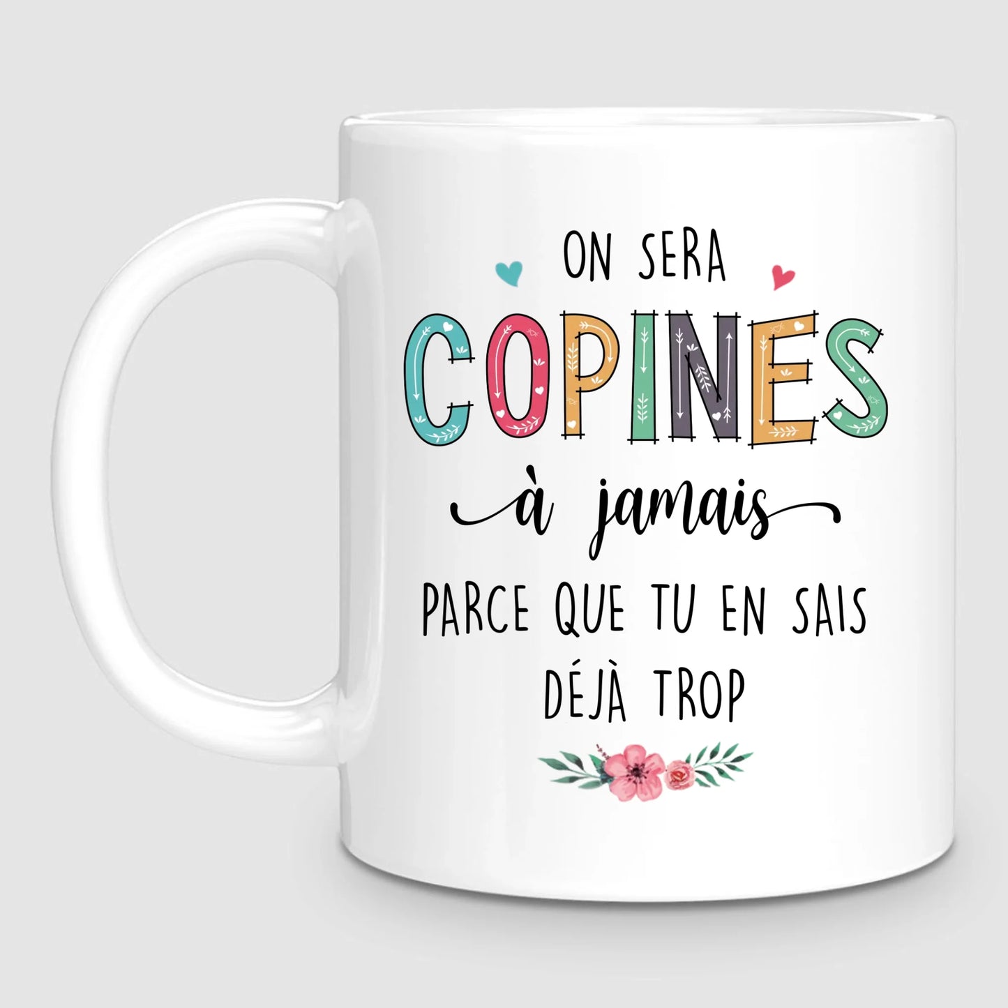 Jusqu'à 7 Amies | Mug Personnalisé