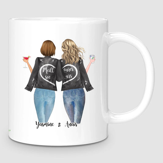 Jusqu'à 4 Sœurs | Mug Personnalisé