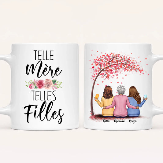 Telle Mère, Telles Filles | Mug Personnalisé