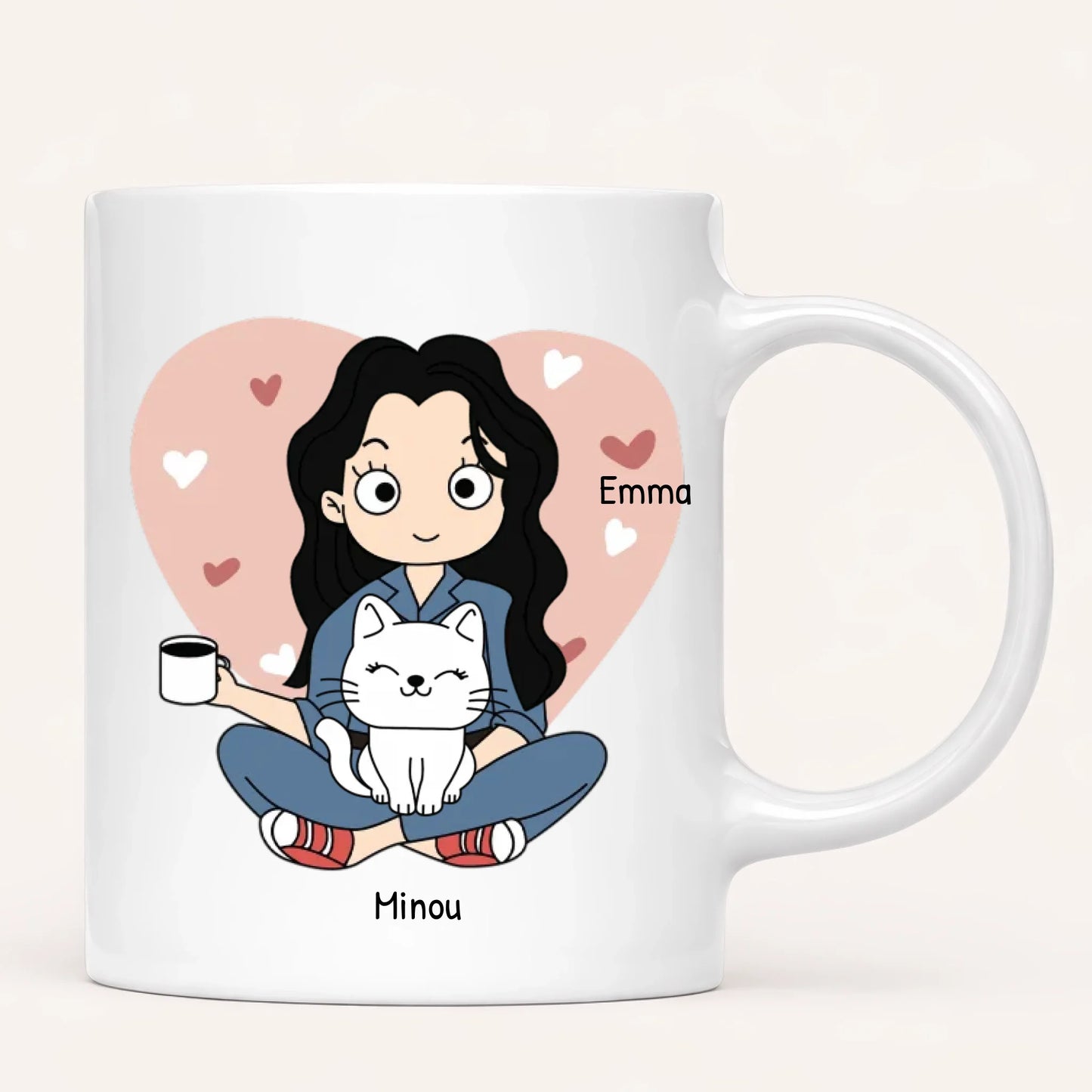 Maman Chat  | Mug Personnalisé