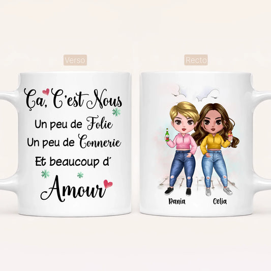Jusqu'à 7 Soeurs | Mug Personnalisé