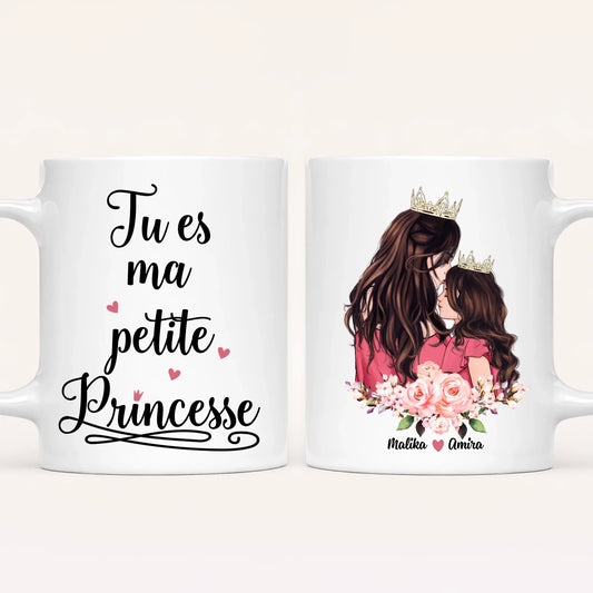 Reine & Princesse | Mug Personnalisé