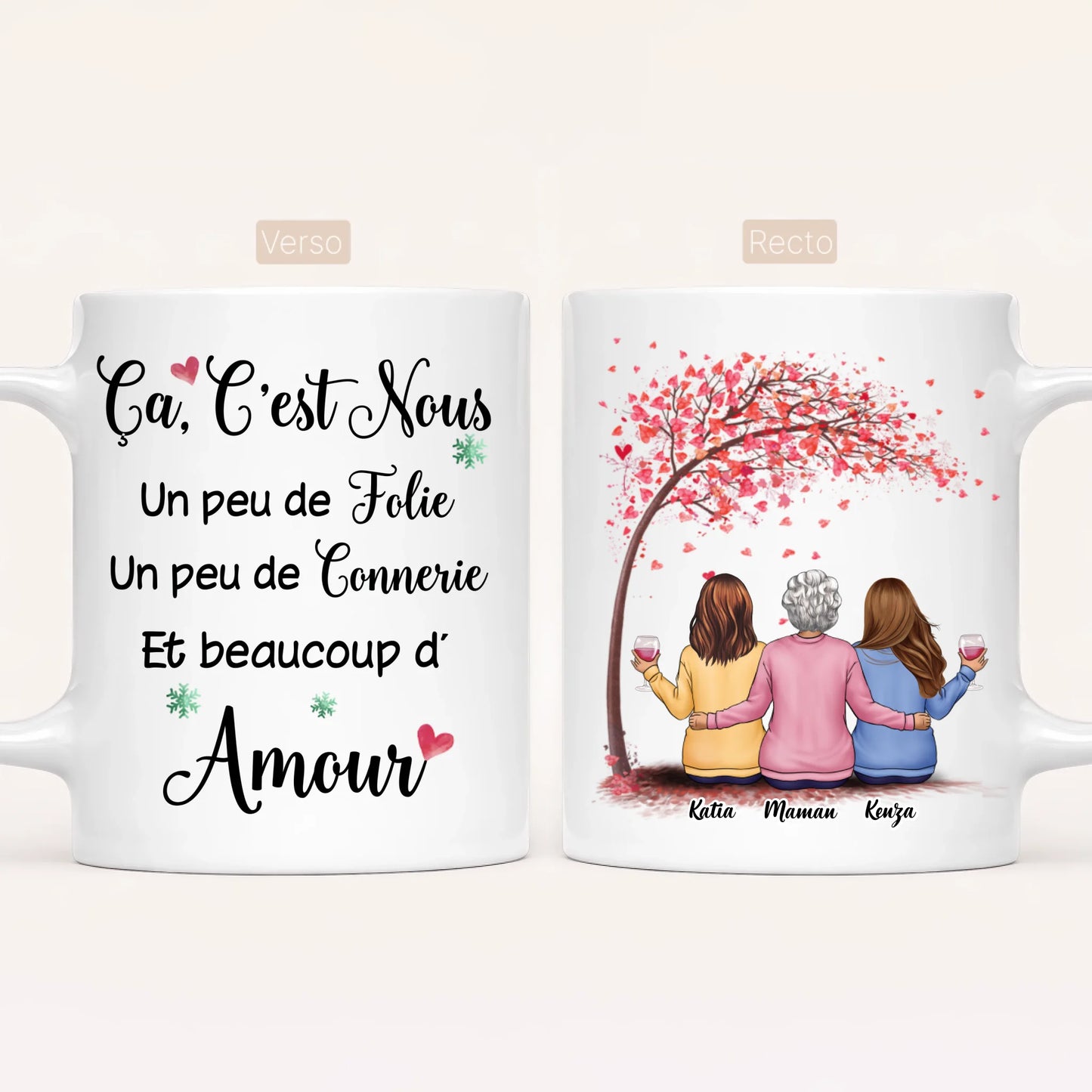 Telle Mère, Telles Filles | Mug Personnalisé