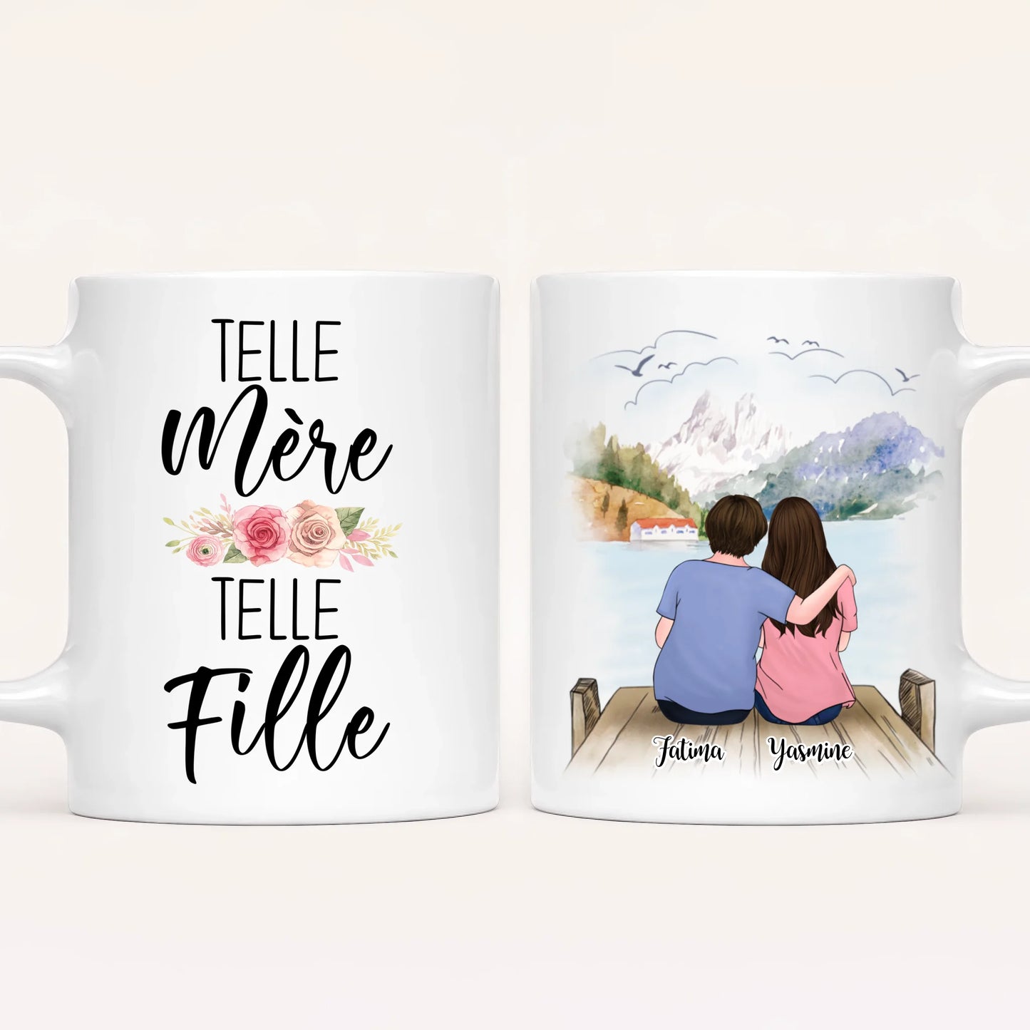 Telle Mère, Telle Fille | Mug Personnalisé