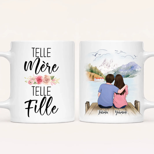 Telle Mère, Telle Fille | Mug Personnalisé