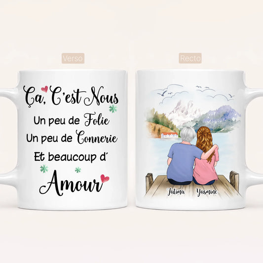Telle Mère, Telle Fille | Mug Personnalisé