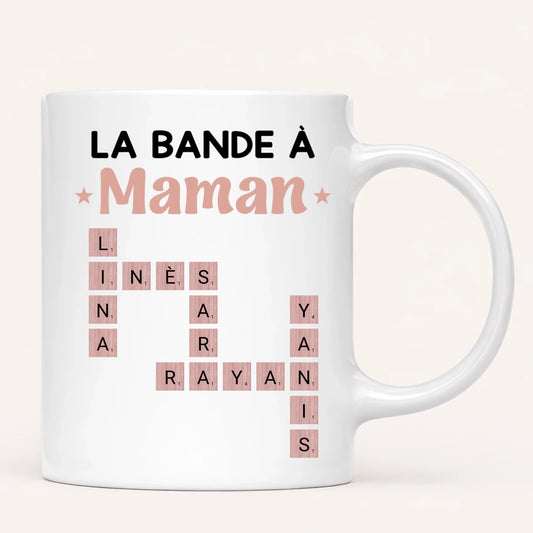 La Bande à Maman | Mots Croisés | Mug Personnalisé