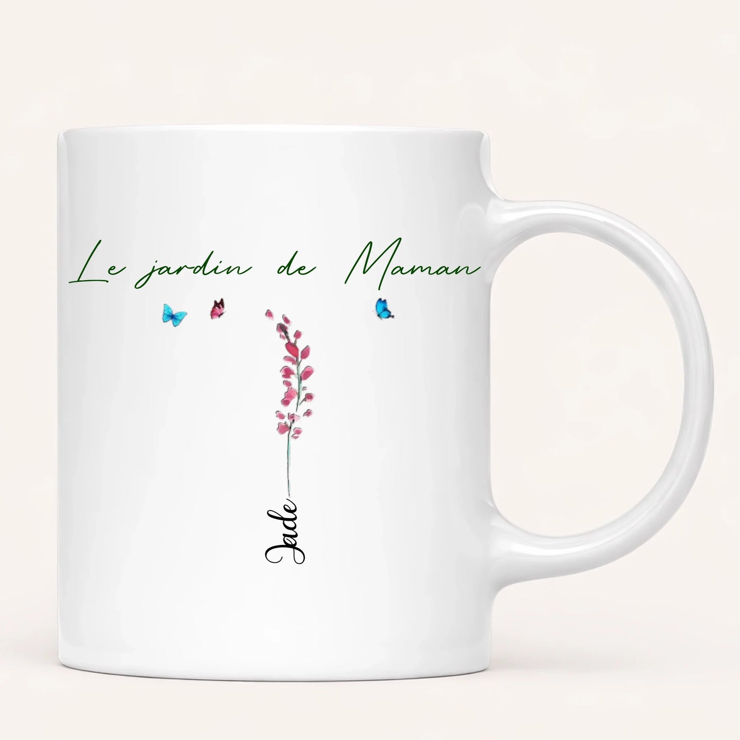 Le Jardin de Maman | Jusqu'à 8 Enfants | Mug Personnalisé
