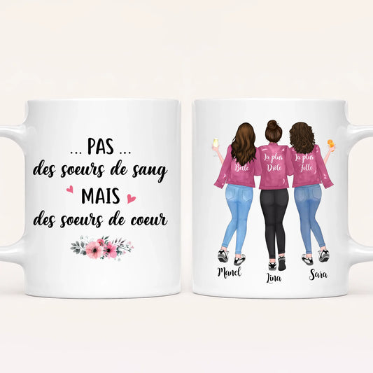 Jusqu'à 5 Meilleures Amies | Mug Personnalisé