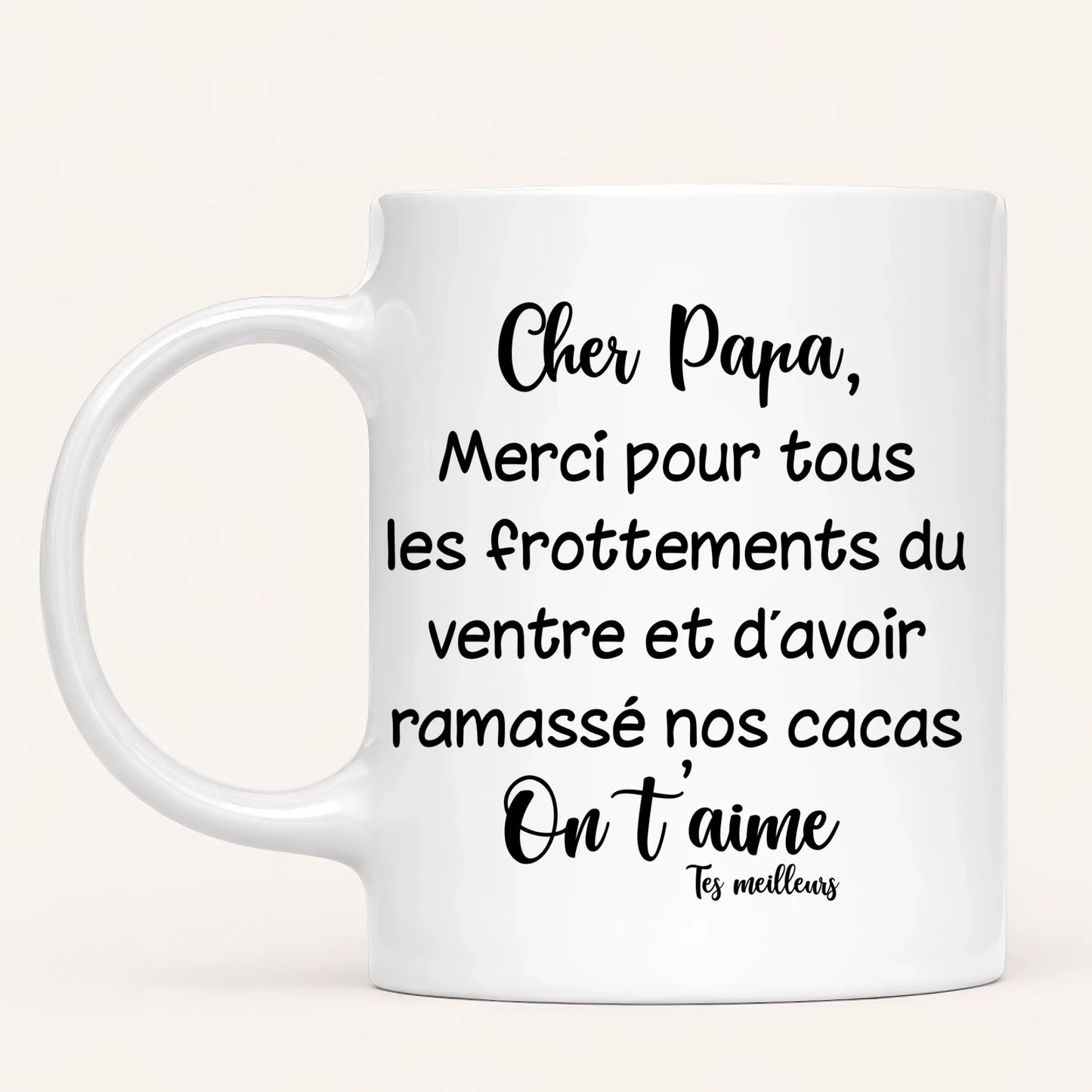 Homme & Jusqu'à 3 Chiens | Mug Personnalisé
