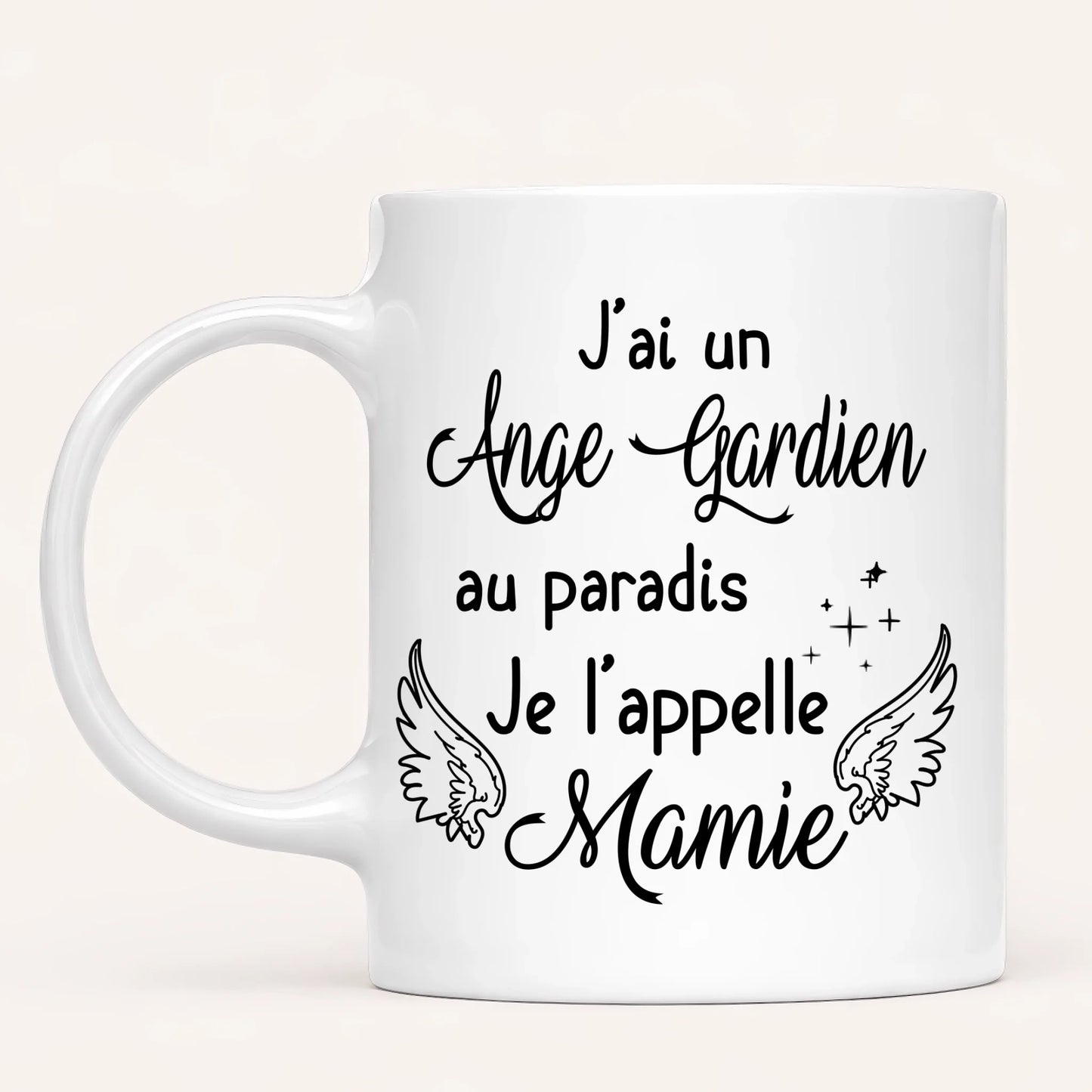 Mamie & Petite-Fille | Hommage | Mug Personnalisé