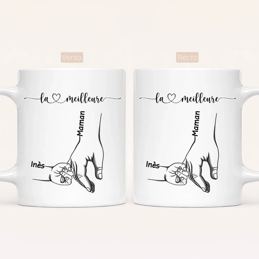 La Meilleure Maman | Jusqu'à 7 enfants | Mug Personnalisé
