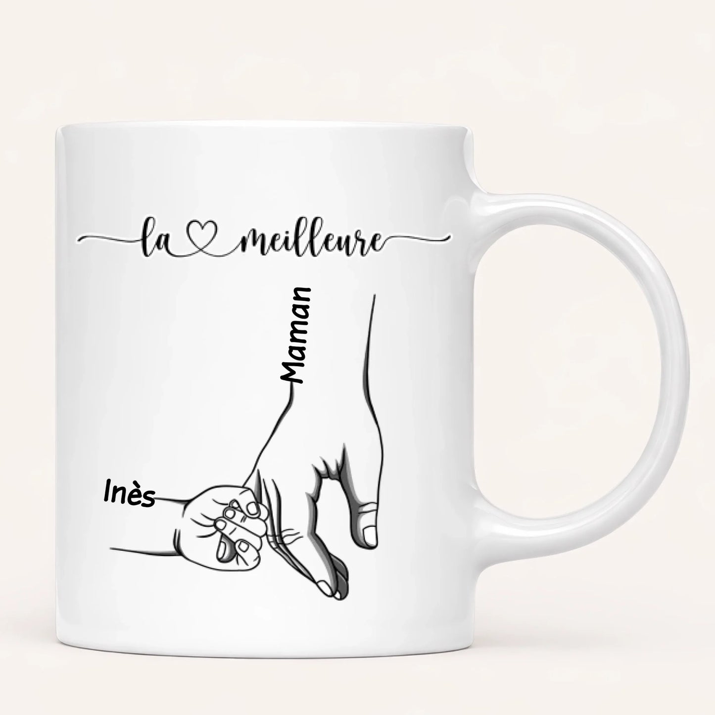 La Meilleure Maman | Jusqu'à 7 enfants | Mug Personnalisé