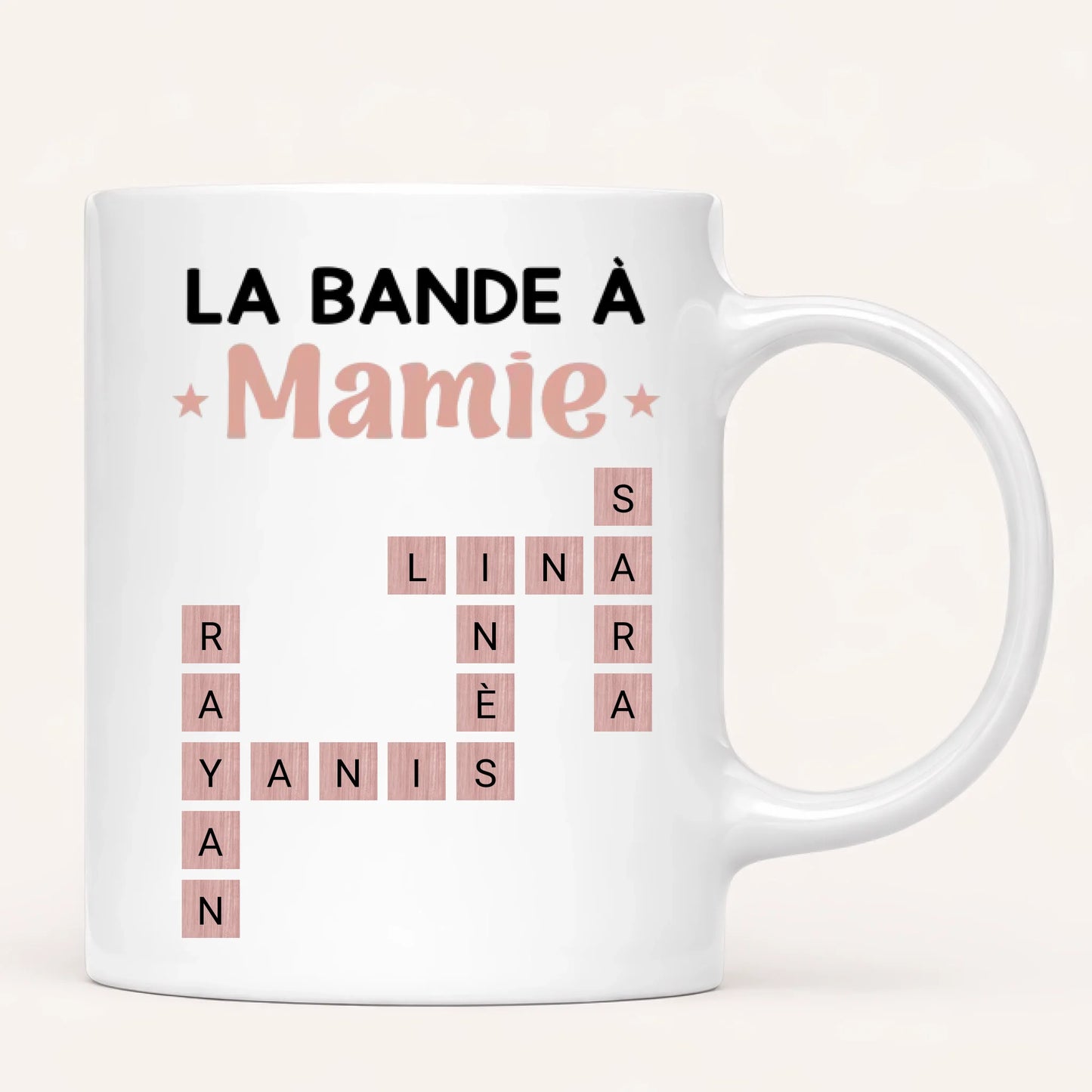 La Bande à Maman | Mots Croisés | Mug Personnalisé