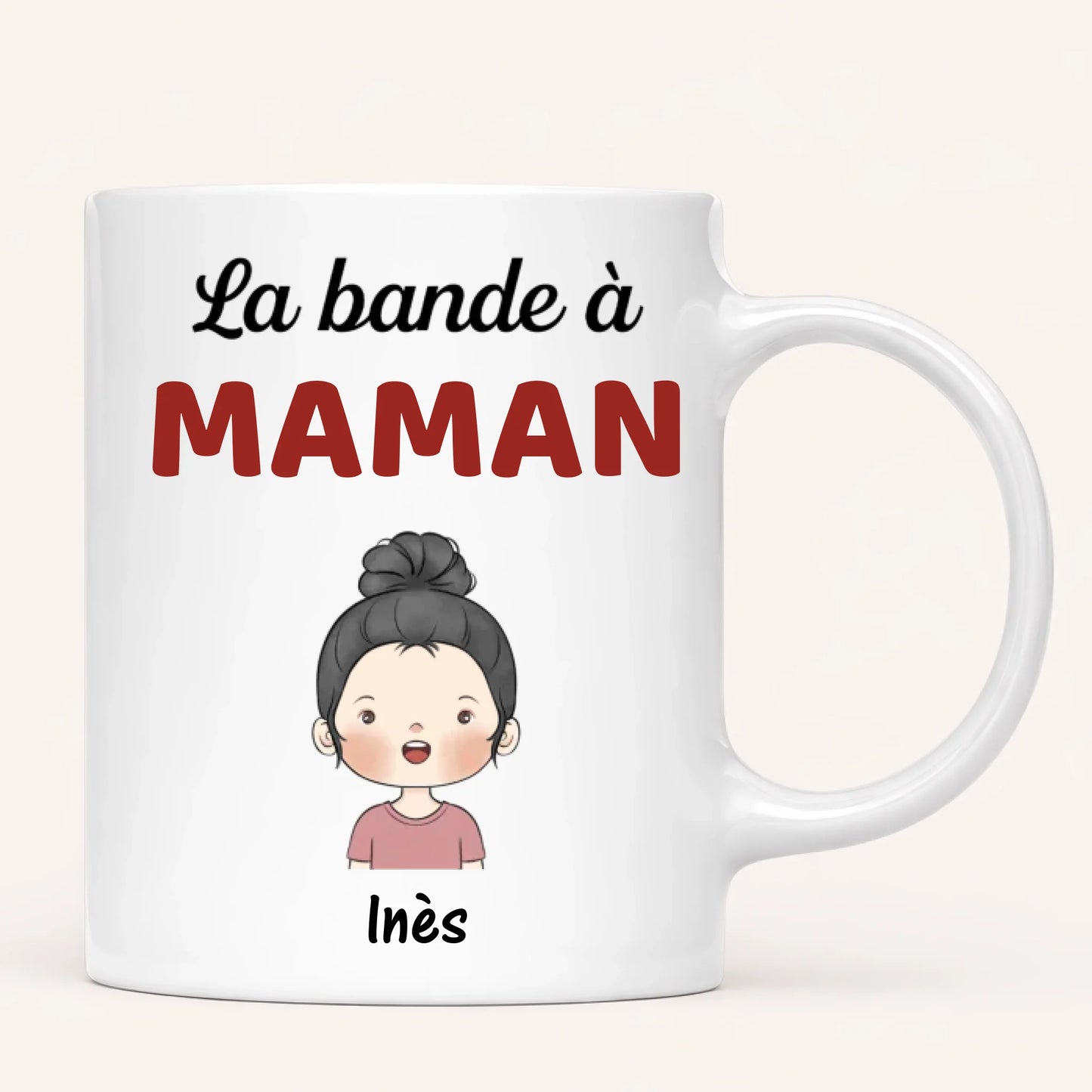 Jusqu'à 10 Enfants | La Bande à Maman | Mug Personnalisé