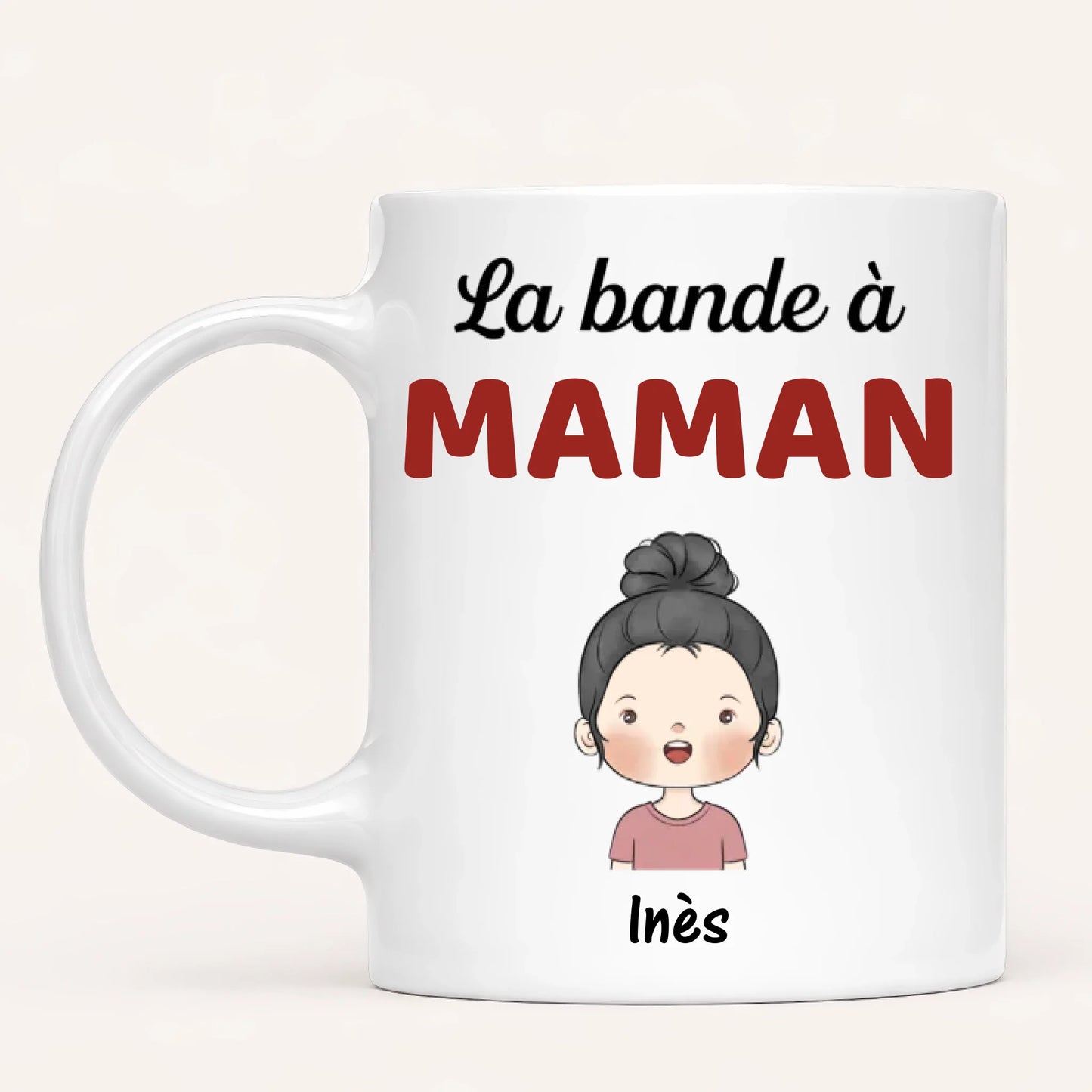 Jusqu'à 10 Enfants | La Bande à Maman | Mug Personnalisé